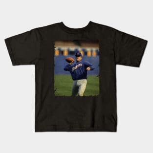 Nolan Ryan Playing NFL Kids T-Shirt